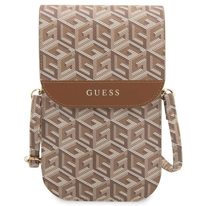 Guess Handbag GUWBHGCFSEW brown/brown GCube Stripe_1