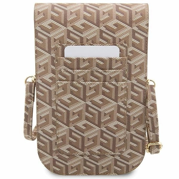 Guess Handbag GUWBHGCFSEW brown/brown GCube Stripe_4