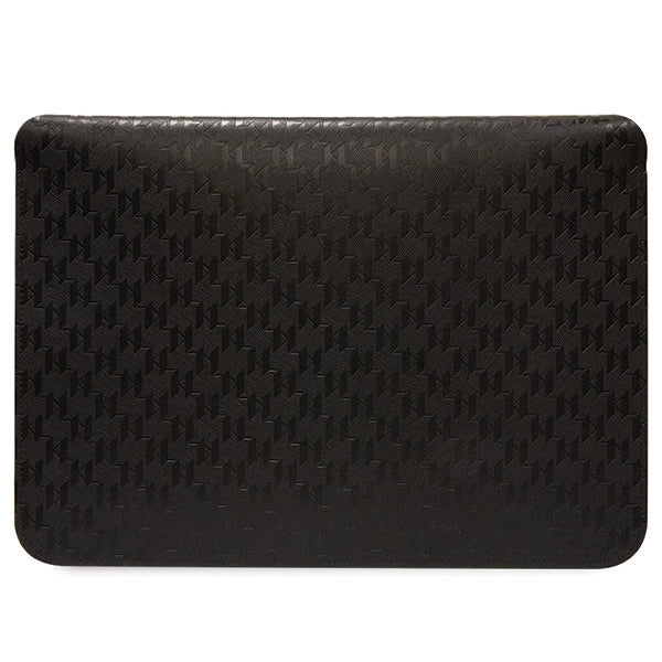 Karl Lagerfeld Saffiano Plaque case for a 14" laptop - black_2