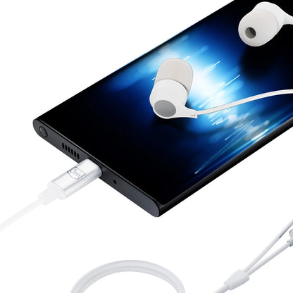USB-C 3mk Wired Headphones - white_3
