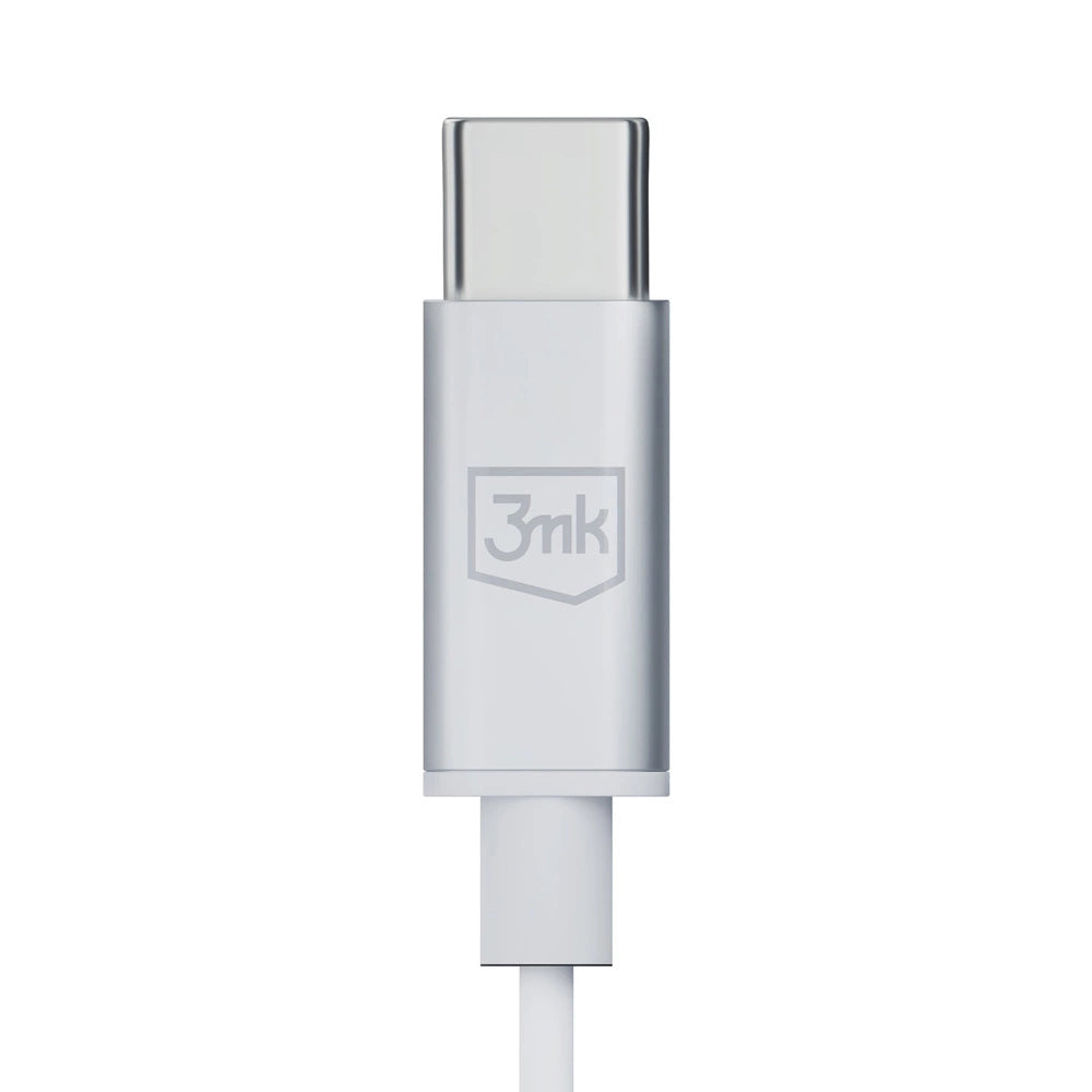 USB-C 3mk Wired Headphones - white_4