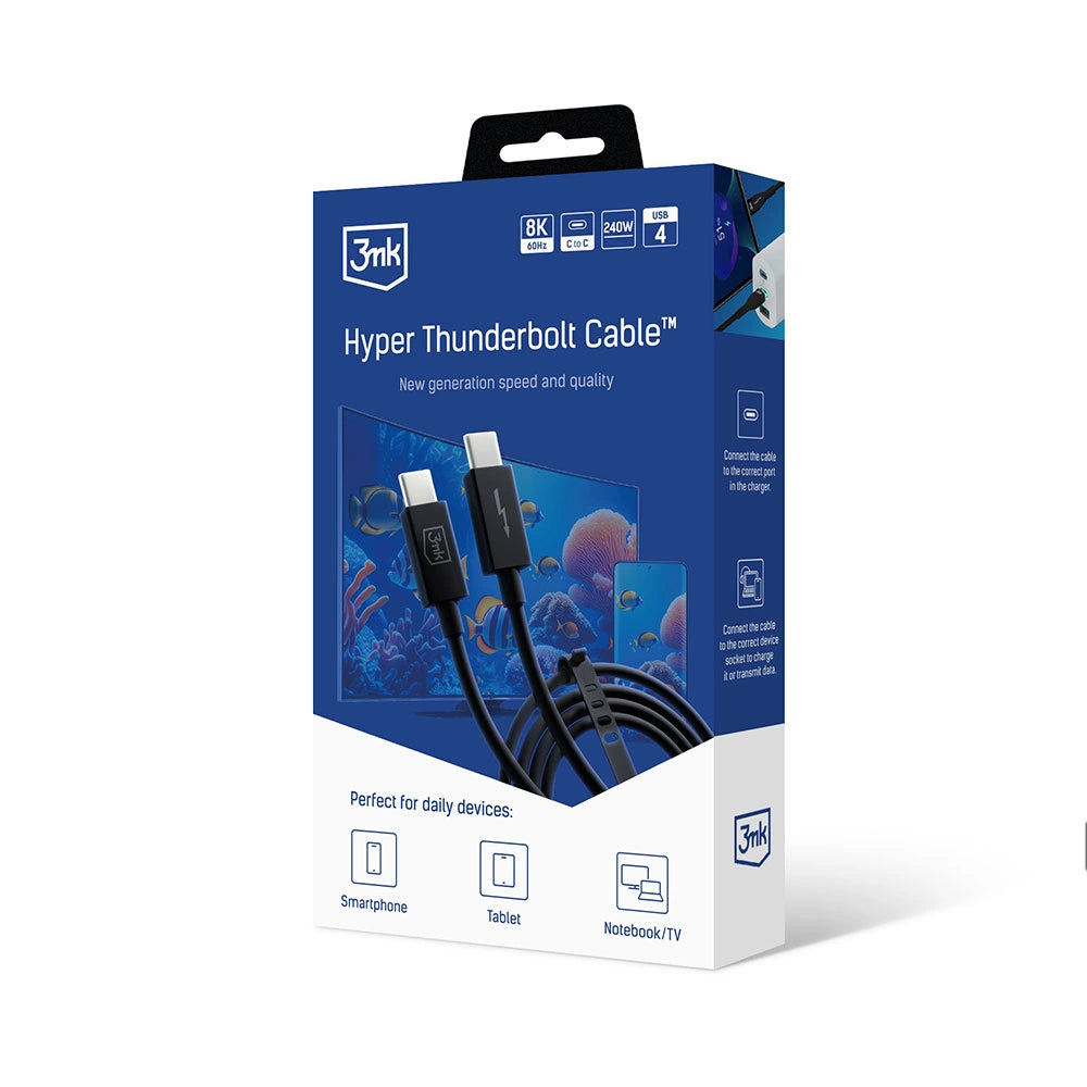 Accessories - 3mk Hyper ThunderBolt Cable 240W_7