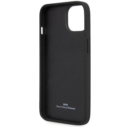 Case BMW BMHCP14S22RQDK iPhone 14 6.1" black/black Leather Quilted_6