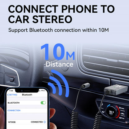 Wozinsky WTODB Bluetooth 5.3 audio adapter / AUX audio receiver_5