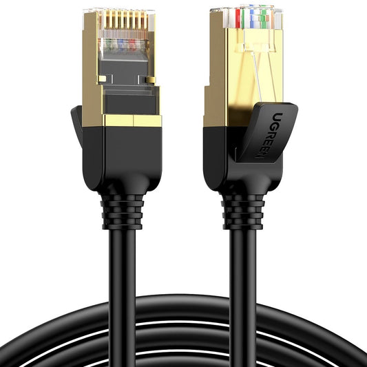 Ugreen NW107 RJ45/Cat 7 F/FTP Network Cable 15m - Black_0