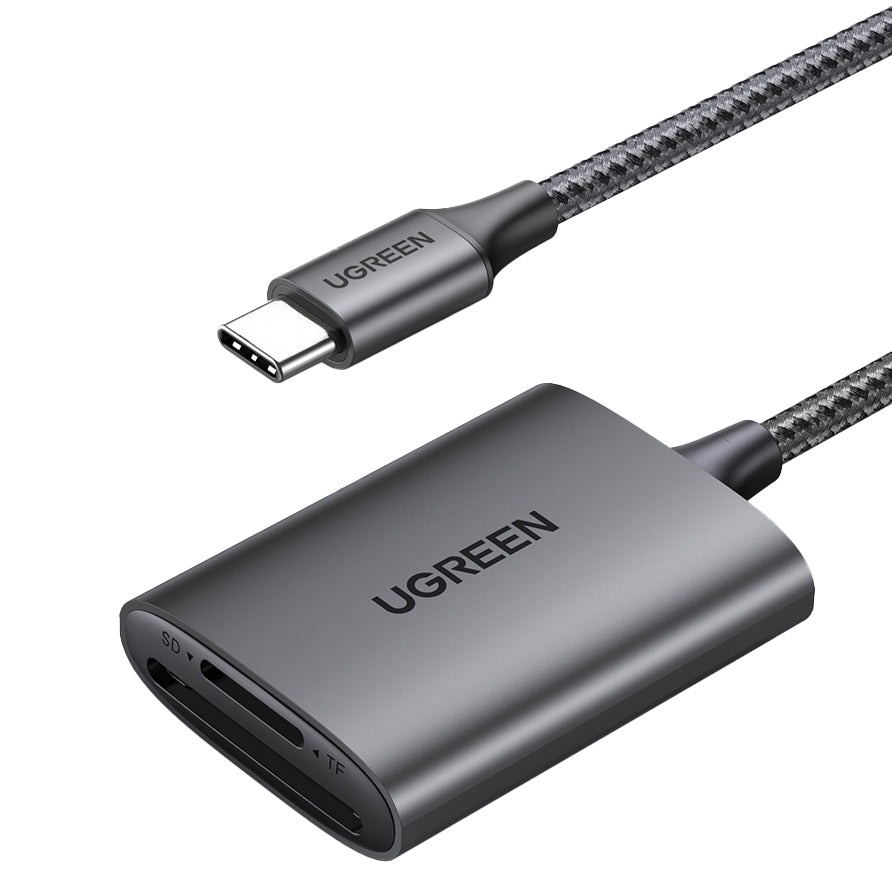 Leitor de Cartões USB-C UGREEN / Cinza / CM401_0