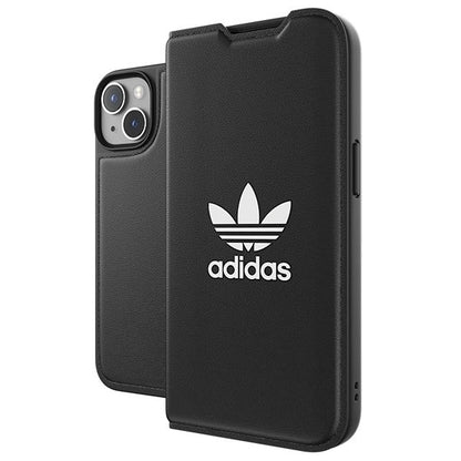 Adidas OR Booklet Case BASIC iPhone 14 6.1" black/black white 50181_7
