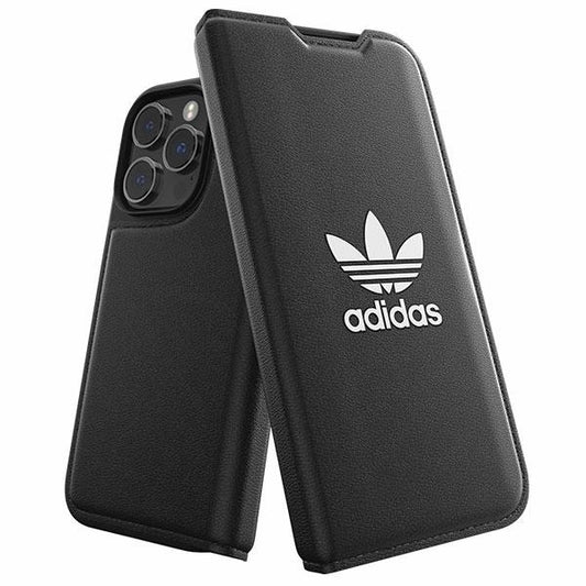 Adidas OR Booklet Case BASIC iPhone 14 Pro 6.1" black/black white 50182_0