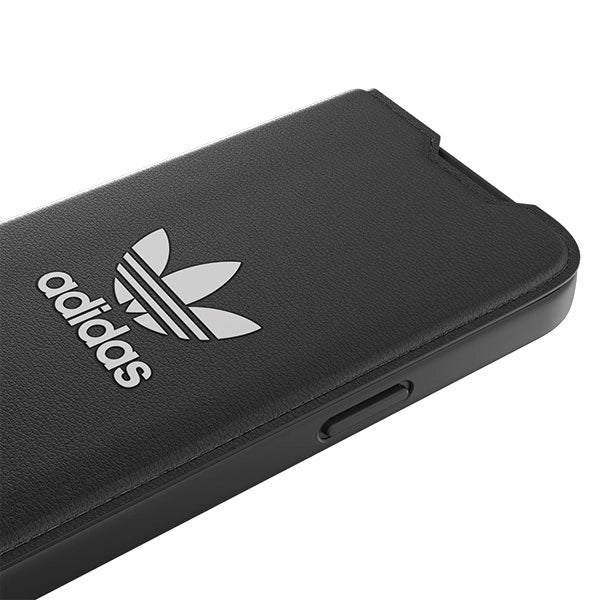Adidas OR Booklet Case BASIC iPhone 14 Pro 6.1" black/black white 50182_4