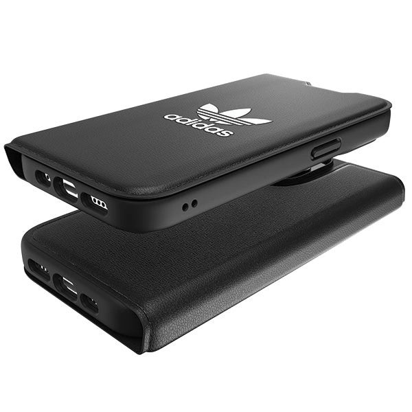 Adidas OR Booklet Case BASIC iPhone 14 Pro 6.1" black/black white 50182_5