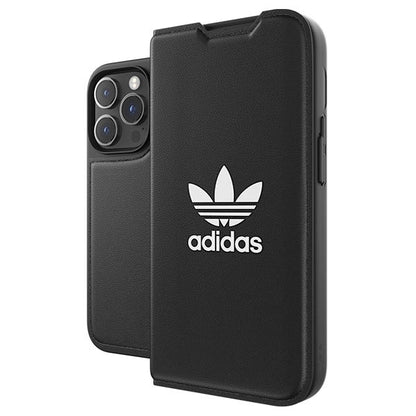 Adidas OR Booklet Case BASIC iPhone 14 Pro 6.1" black/black white 50182_7
