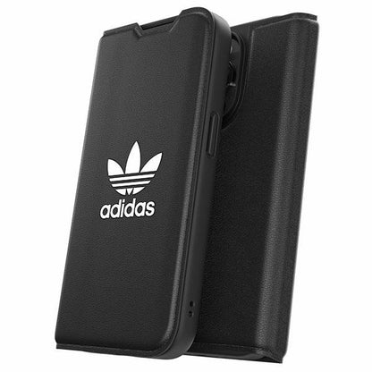 Adidas OR Booklet Case BASIC iPhone 14 Pro 6.1" black/black white 50182_8
