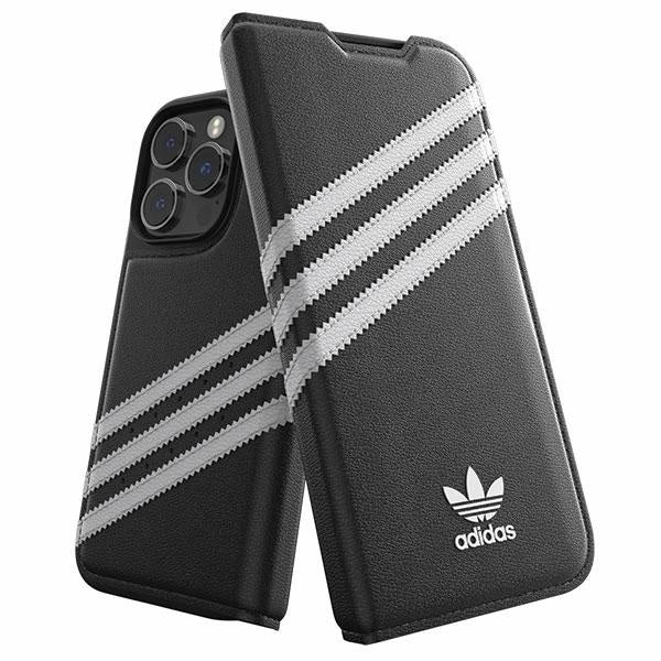 Adidas OR Booklet Case PU iPhone 14 Pro black/white 50196_0