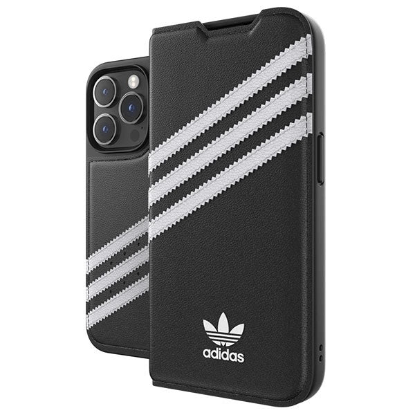 Adidas OR Booklet Case PU iPhone 14 Pro black/white 50196_7