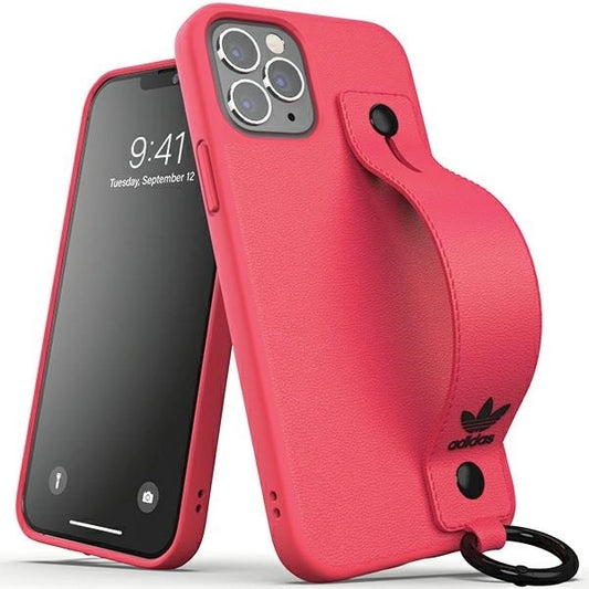 Adidas OR Hand Strap Case for iPhone 12 / iPhone 12 Pro - pink_0