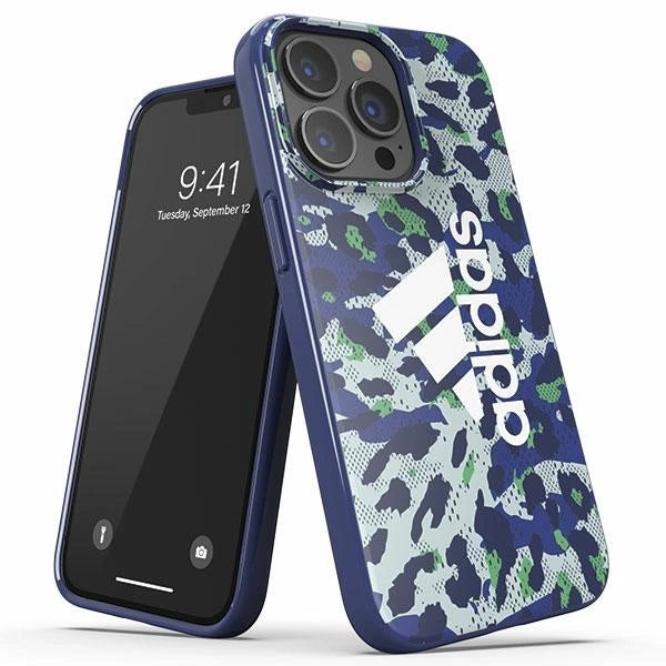 Adidas OR Snap Case Leopard iPhone 13/13 Pro 6.1" blue/blue 47260_0