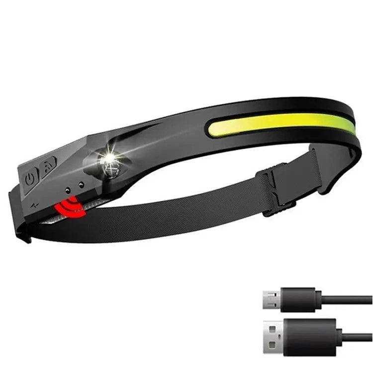 LED headlamp with IPX4 motion sensor USB-C 1200 mAh - black_11