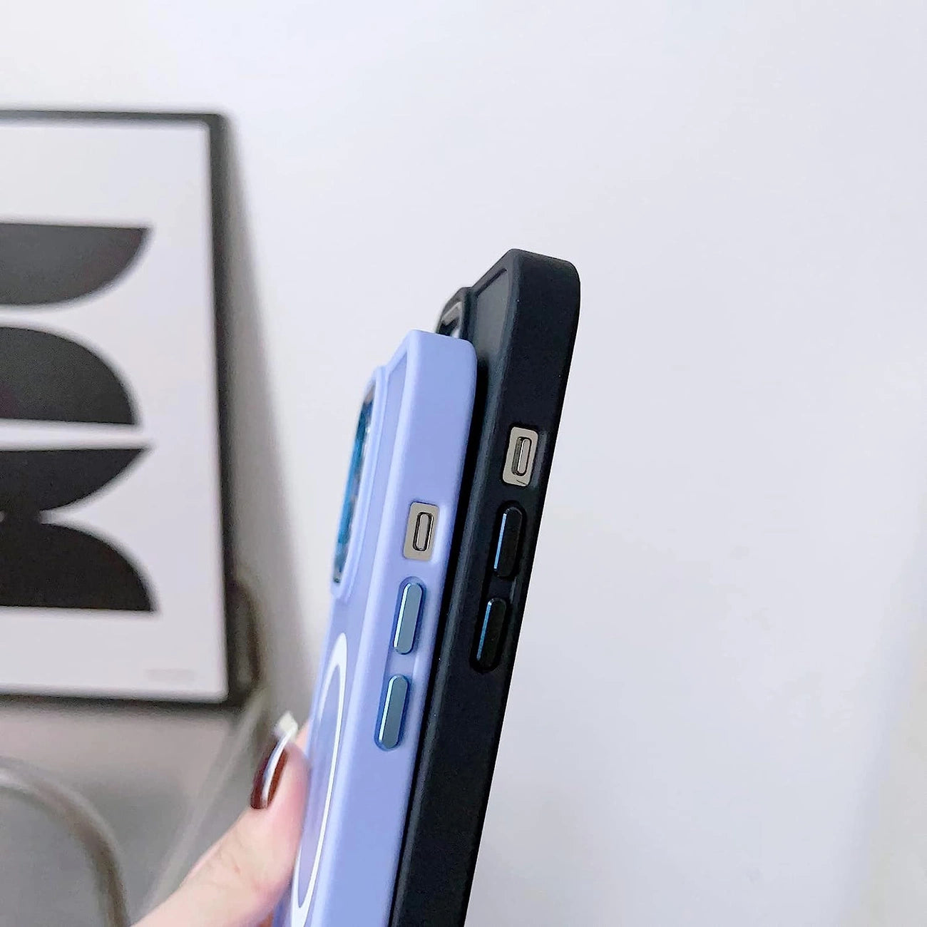 Magnetic Color Matte Case for iPhone 15 Plus - green_1