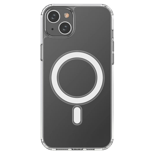 MagSafe iPhone 15 Plus Clear Magnetic Case - transparent_0