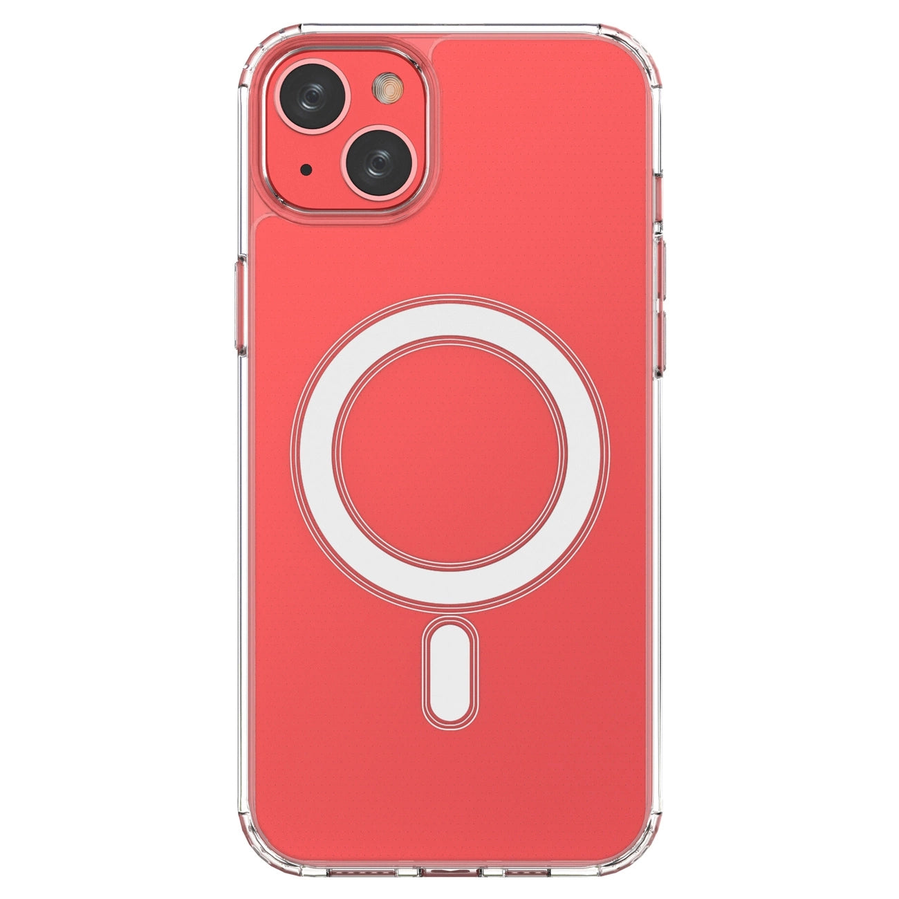 MagSafe iPhone 15 Plus Clear Magnetic Case - transparent_1