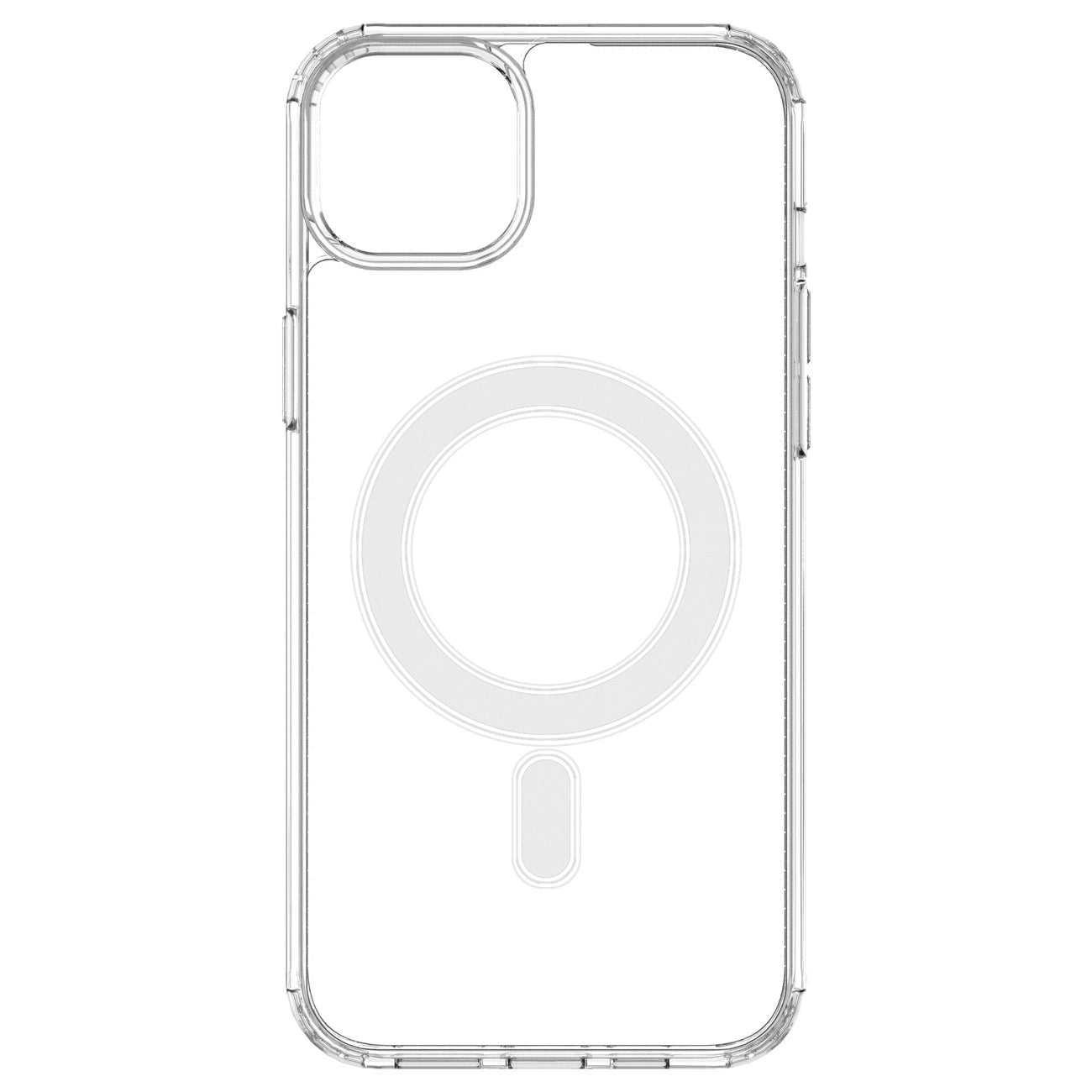 MagSafe iPhone 15 Plus Clear Magnetic Case - transparent_8