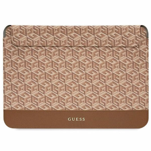 Guess GCube Stripes case for a 14" laptop - brown_0