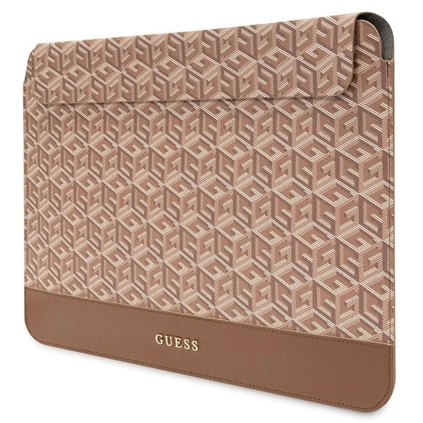 Guess GCube Stripes case for a 14" laptop - brown_1
