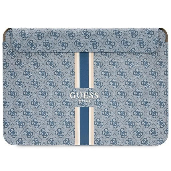 Guess 4G Printed Stripes cover for a 14" laptop - blue_0