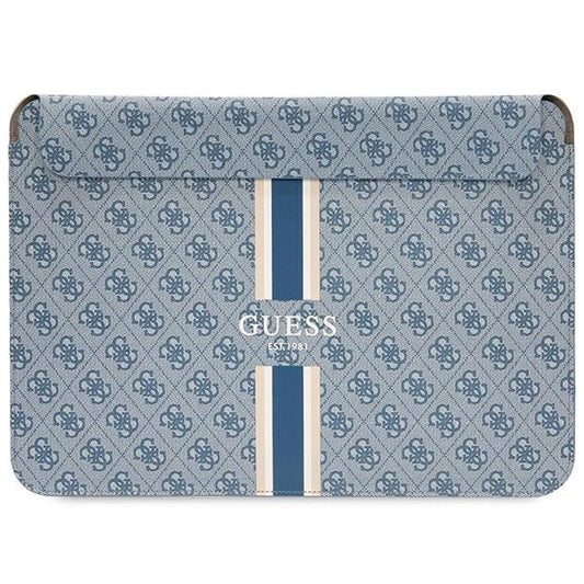 Guess 4G Printed Stripes cover for a 14" laptop - blue_0