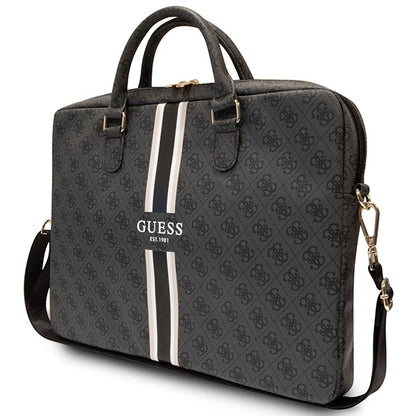 Guess 4G Printed Stripes bag for a 16" laptop - black_1