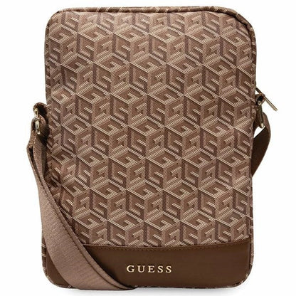 Guess Bag GUTB10HGCFSEW 10" brown/brown GCube Stripe Tablet Bag_0