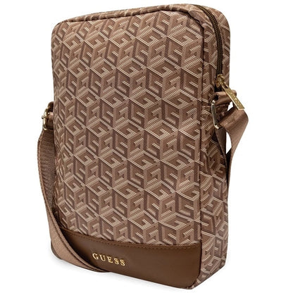 Guess Bag GUTB10HGCFSEW 10" brown/brown GCube Stripe Tablet Bag_1