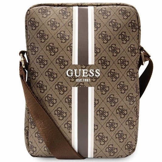 Guess Bag GUTB10P4RPSW 10" brown/brown 4G Stripes Tablet Bag_0