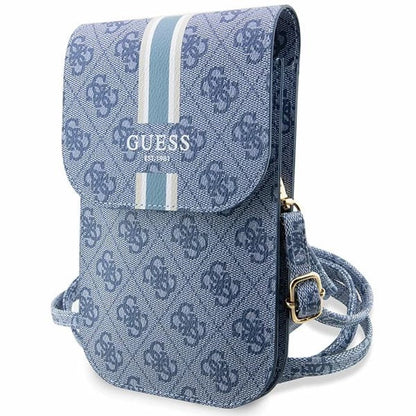 Guess handbag GUWBP4RPSB - blue 4G Stripes_0