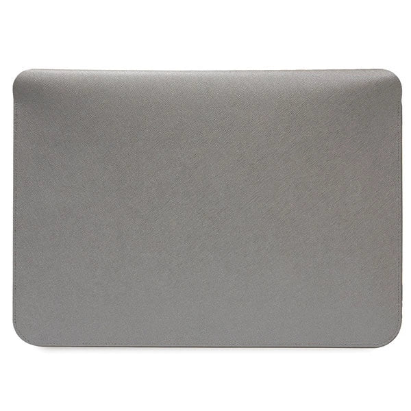 Karl Lagerfeld Saffiano Karl&amp;Choupette case for a 16" laptop - silver_2