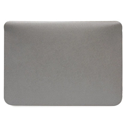 Karl Lagerfeld Saffiano Karl&amp;Choupette case for a 16" laptop - silver_2