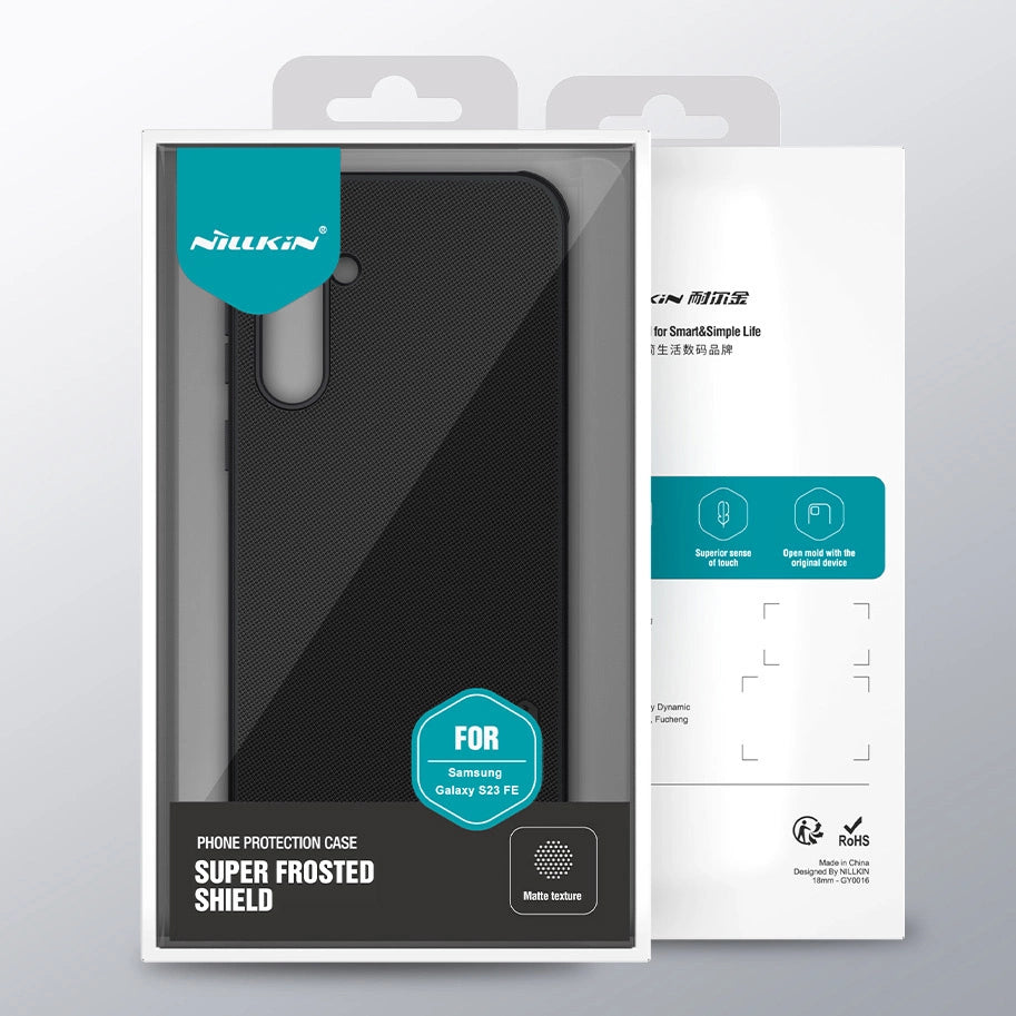 Nillkin Super Frosted Shield Pro reinforced case for Samsung Galaxy S23 FE - black_16