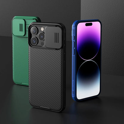 Nillkin CamShield Pro Magnetic Case for iPhone 15 Pro Max with Camera Protector - Purple_5