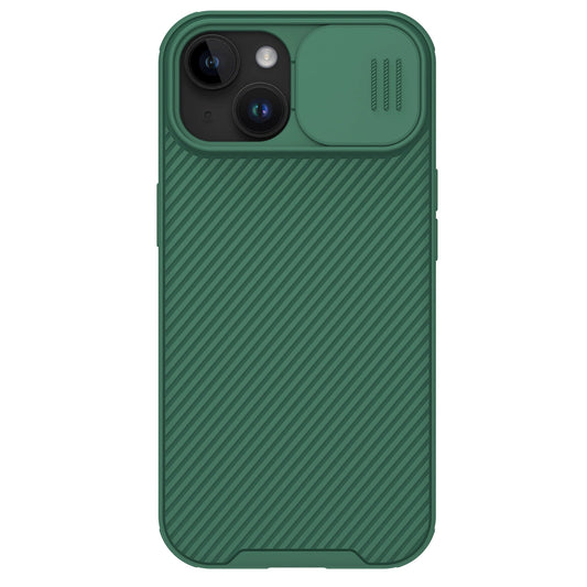 Nillkin CamShield Pro Magnetic Case for iPhone 15 Plus with Camera Protector - Green_0