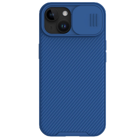 Nillkin CamShield Pro Magnetic Case for iPhone 15 Plus with Camera Protector - Blue_0