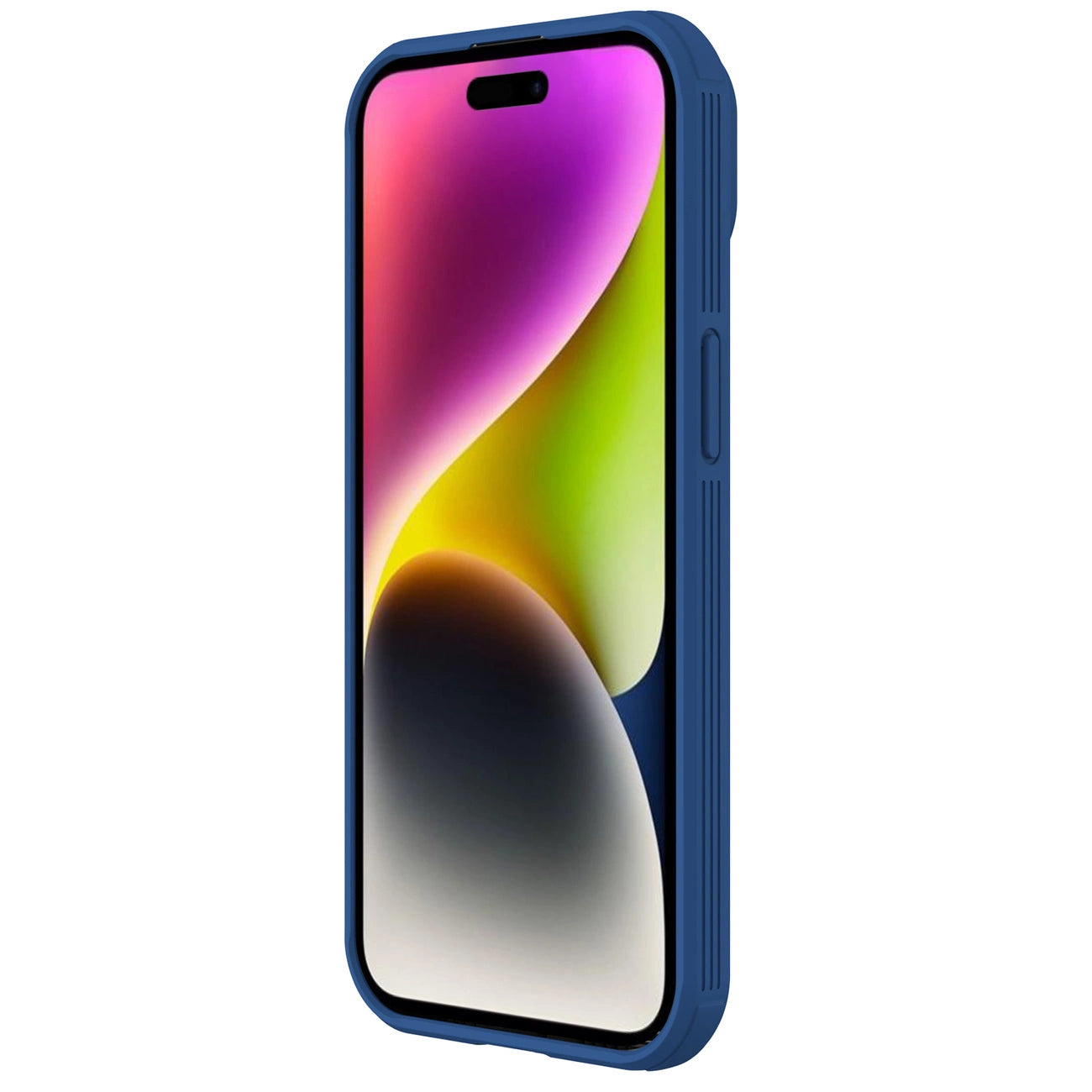 Nillkin CamShield Pro Magnetic Case for iPhone 15 Plus with Camera Protector - Blue_3