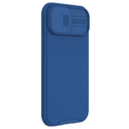 Nillkin CamShield Pro Magnetic Case for iPhone 15 Plus with Camera Protector - Blue_4