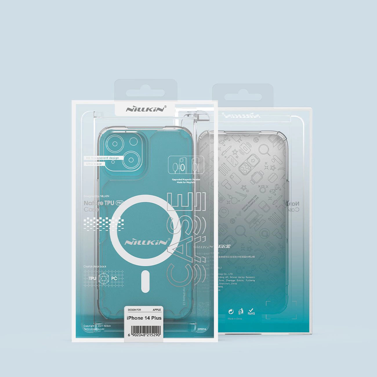 Nillkin Nature Pro armored case with MagSafe for iPhone 15 - white_4
