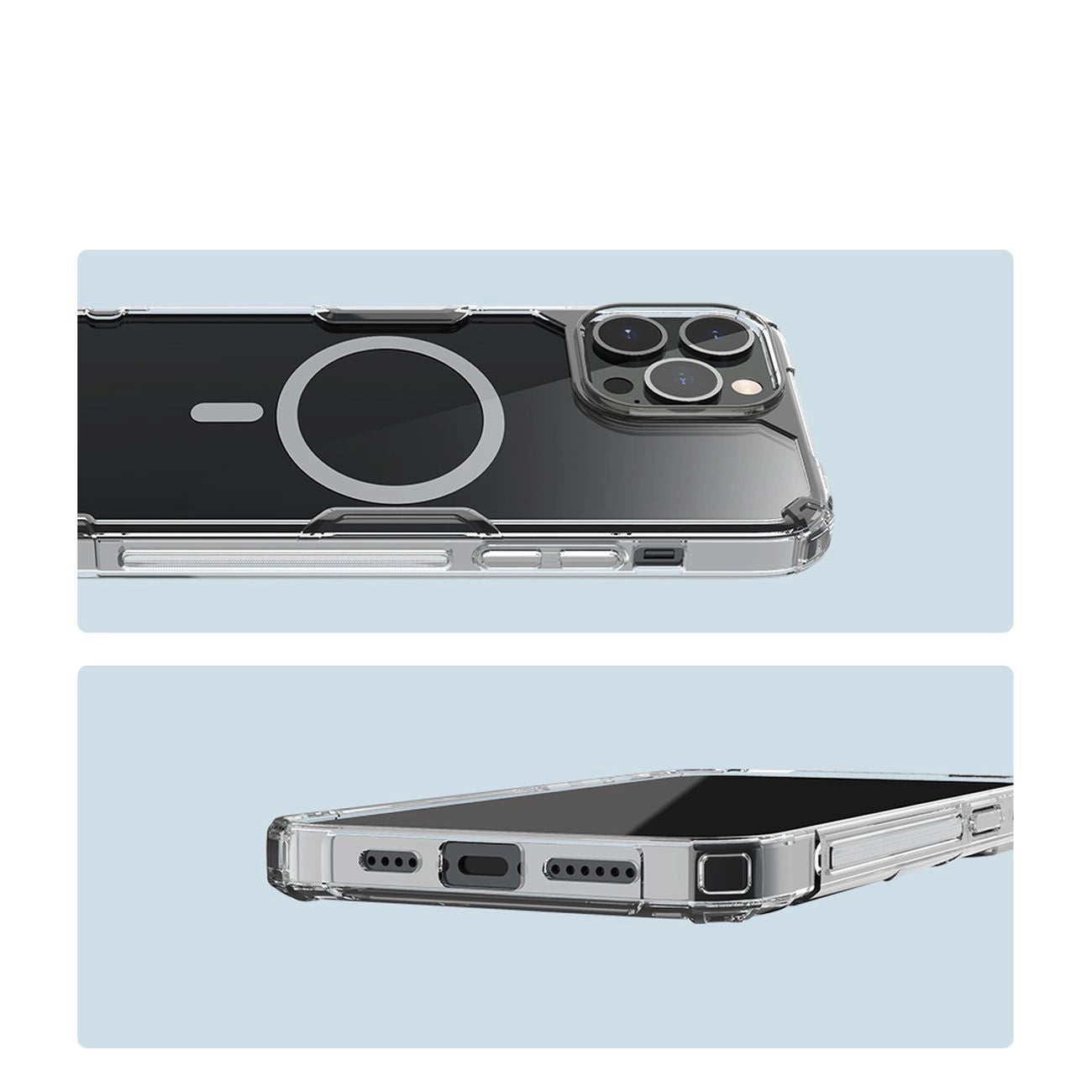 Nillkin Nature Pro armored case with MagSafe for iPhone 15 Pro Max - white_17