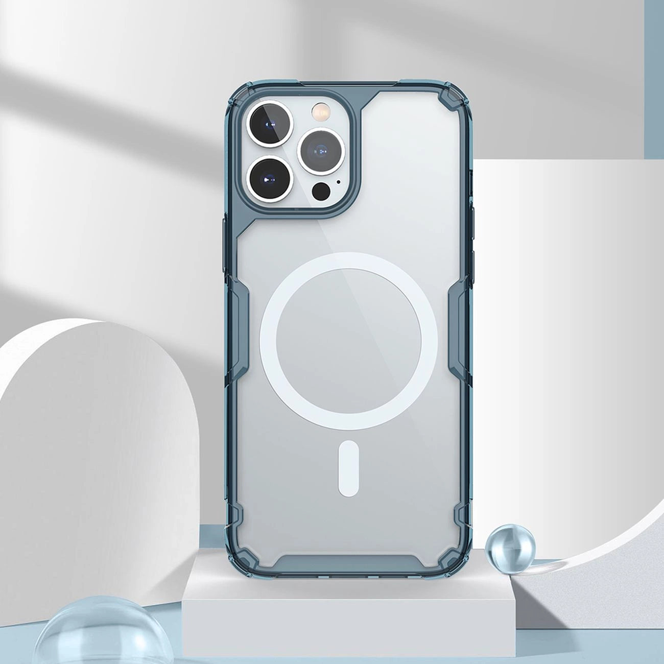 Nillkin Nature Pro armored case with MagSafe for iPhone 15 Pro Max - white_19