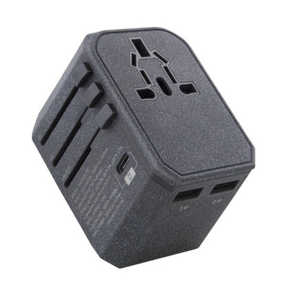 Uniq Voyage LITHOS Collective 33W 2xUSB PD 18W QC 3.0 travel adapter - gray_2