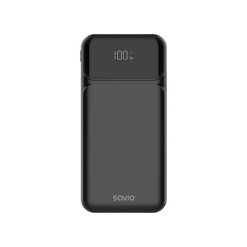 POWERBANK SAVIO BA-08 10000MAH BLACK_0