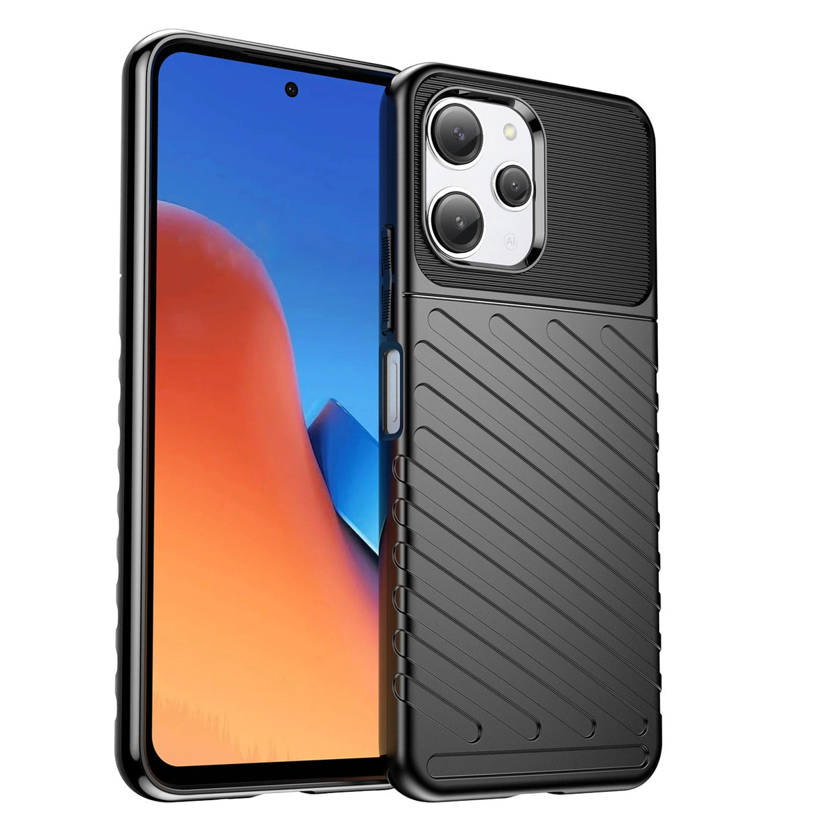 Xiaomi Redmi 12 Thunder Case - black_1