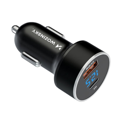 Wozinsky WDCCAC USB-C USB-A 36W car charger - black_2