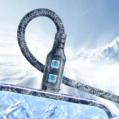 Joyroom Multi-Use Series S-A18 3in1 USB-A - Lightning / USB-C / micro USB cable 0.3m - black_5